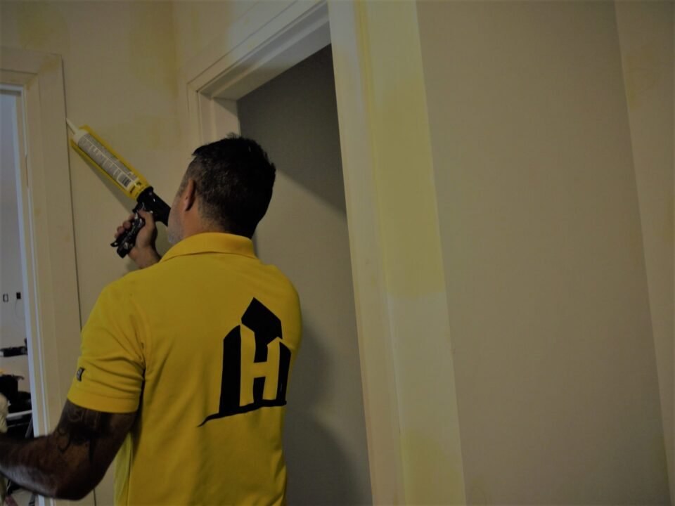 Caulking Door Frames