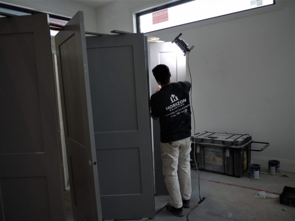 Checking for door imperfections